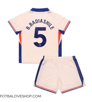 Chelsea Benoit Badiashile #5 Dětské Venkovní Dres 2024-25 Krátký Rukáv (+ trenýrky)
